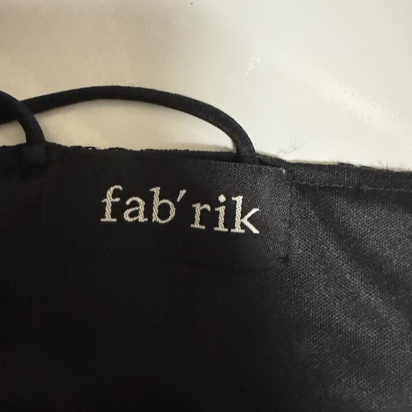 Fab’rik lace maxi dress mini slip underneath criss cross thin straps sexy slit - Picture 16 of 16